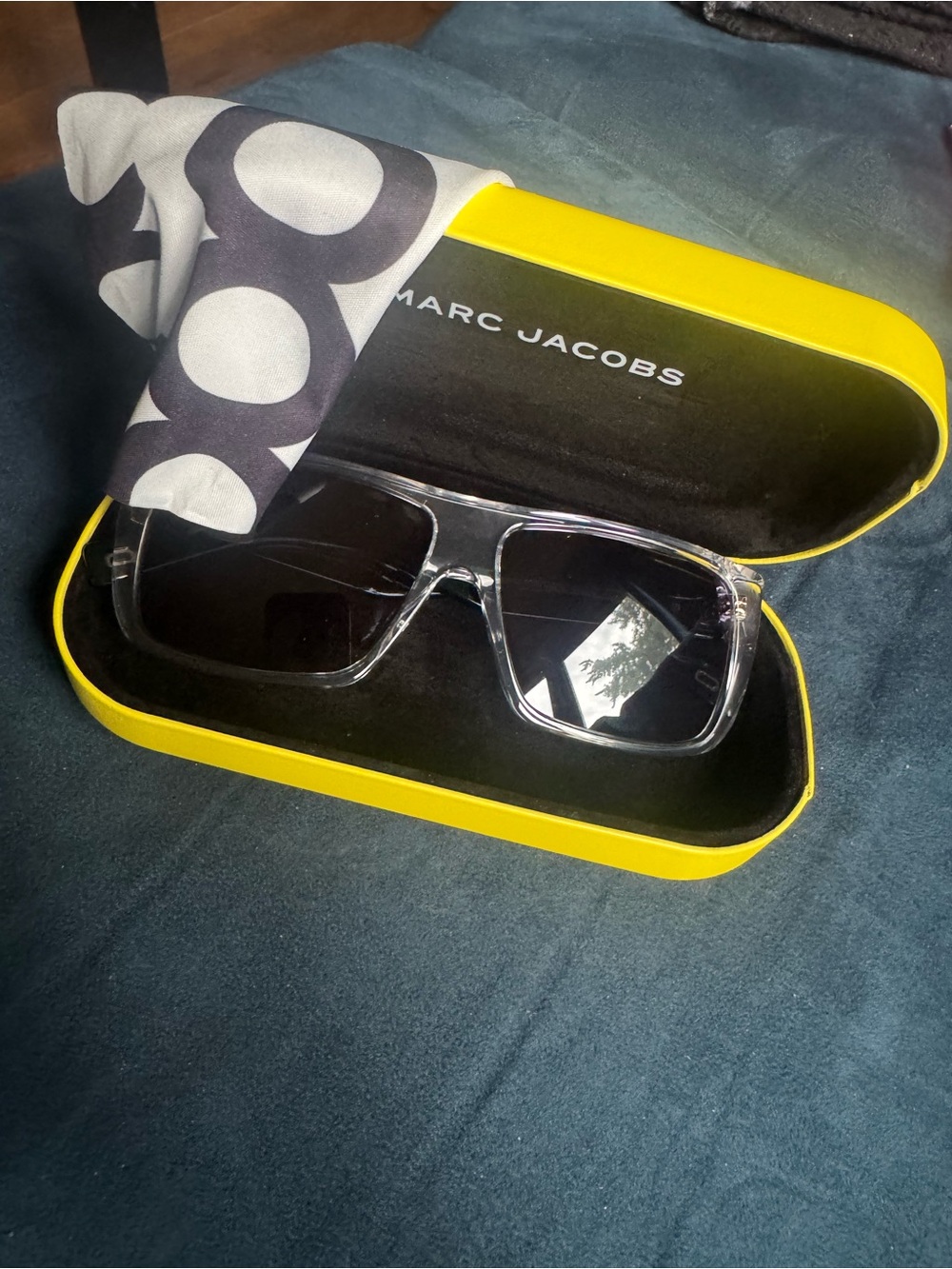 Marc Jacobs Clear Frame Sunglasses - NWOT (case included)